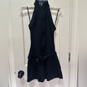 Bebe Sport High Neck Mini Dress with Open Back Sz Small